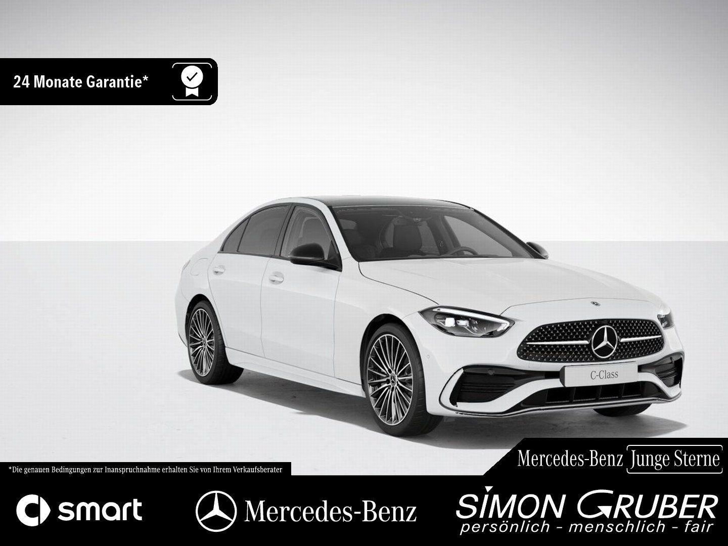 Fahrzeugabbildung Mercedes-Benz C 200 AMG Night Pano Memory AdvSound 19Zoll