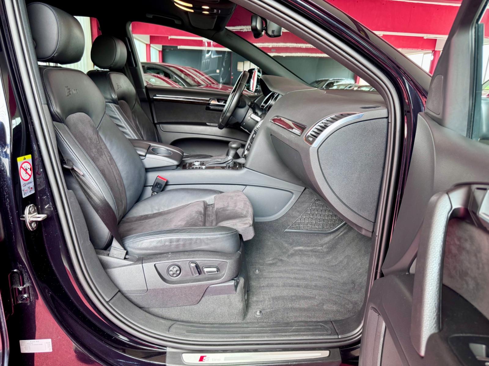 AUDI Q7 4.2 TDI QUATTRO 340ch - S LINE - SUSPENSION PNEUMATIQUE - ATTELAGE - JANTES 21" - CLIMATISATION