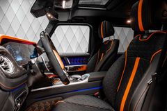 G 63 AMG GCD 820 BLACK/BLACK-ORANGE FULL CARBON