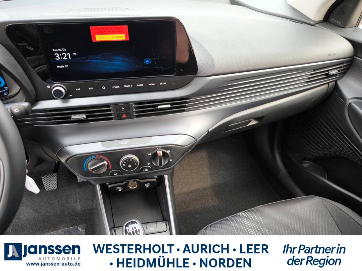 Fahrzeugabbildung Hyundai i20 Select, Funktionspaket