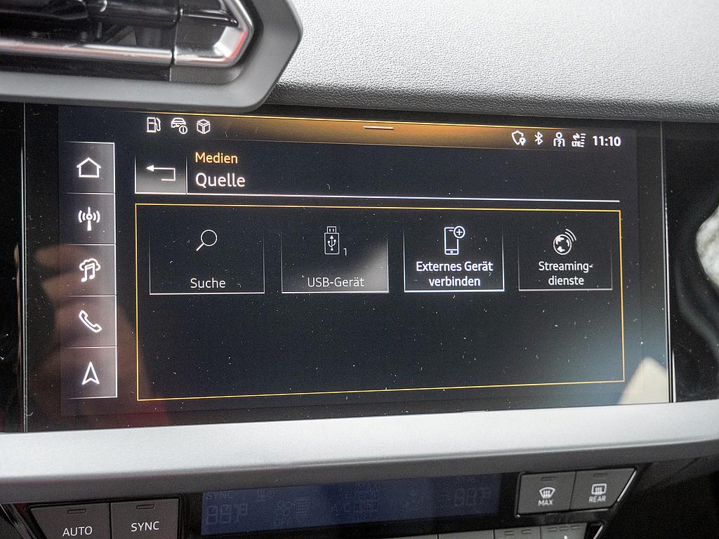 Audi A3 Limousine 30 TFSI PDC SHZ KAMERA NAVI AHK ACC, миниатюра 11