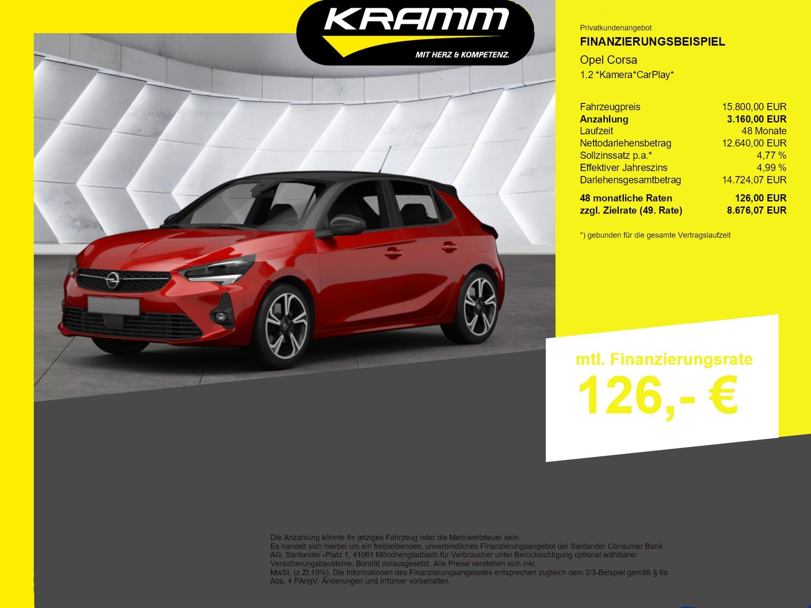 Opel Corsa 1.2 *Kamera*CarPlay*