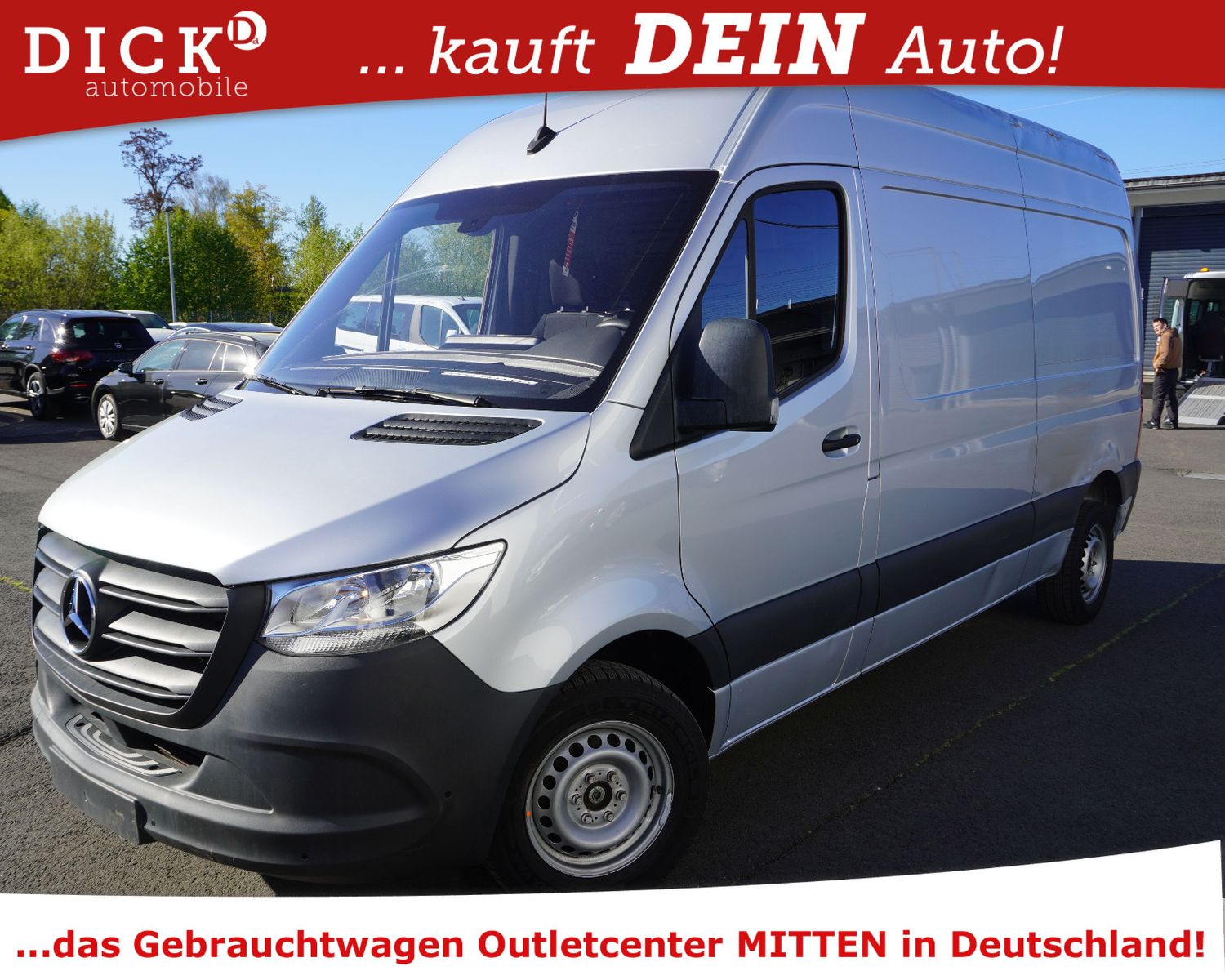 Fahrzeugabbildung Mercedes-Benz Sprinter 215d 9G FWD L2H2 >KLIMA+KAMERA+DAB+MFL