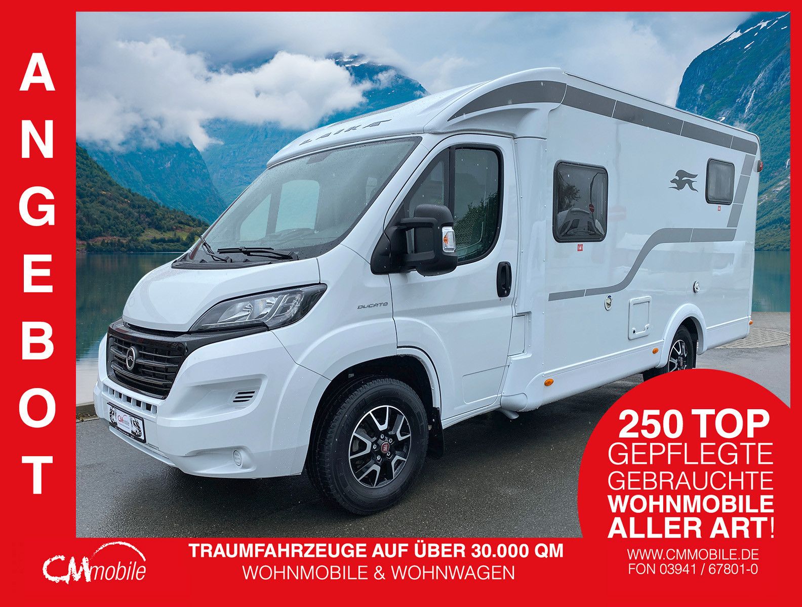Laika
 Kosmo Compact 9 - Einzelbetten - Garage -
