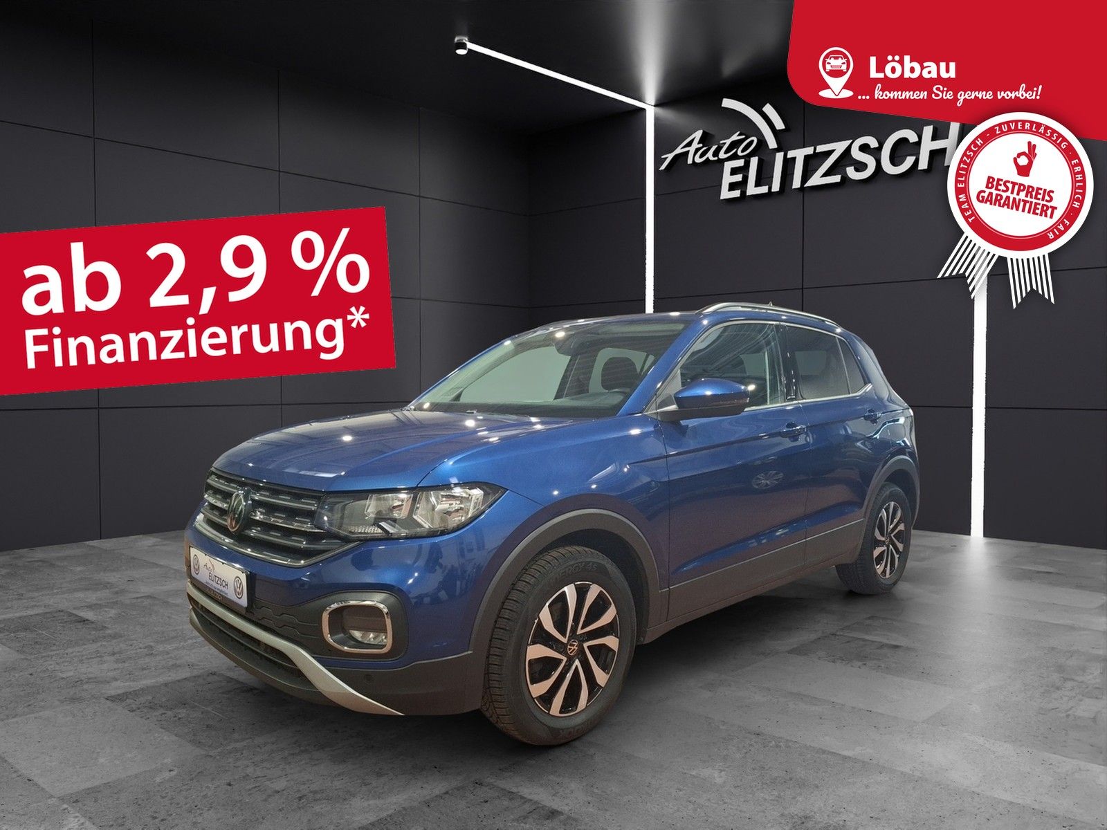 Fahrzeugabbildung Volkswagen T-Cross TSI Active Navi AID ACC PDC SH LM