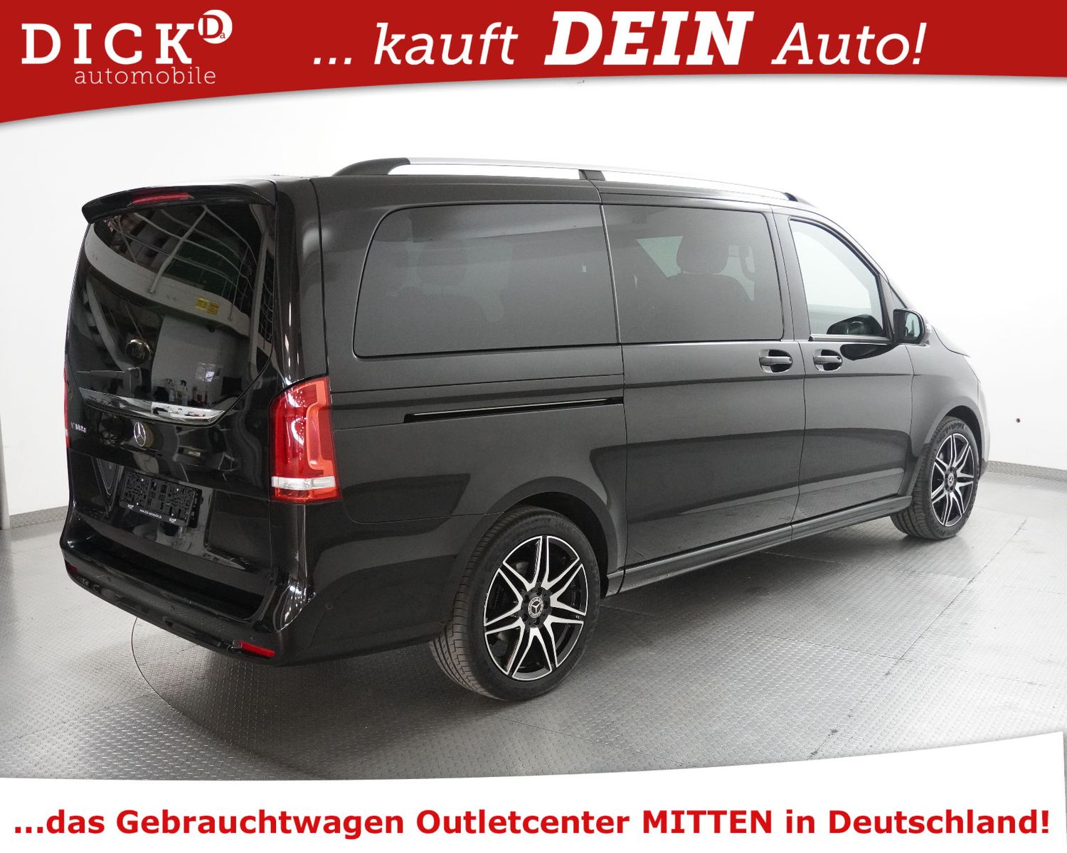 Fahrzeugabbildung Mercedes-Benz V300d 2X AMG Line LANG >NIGHT+NAV+LED+KAM+SHZ+19