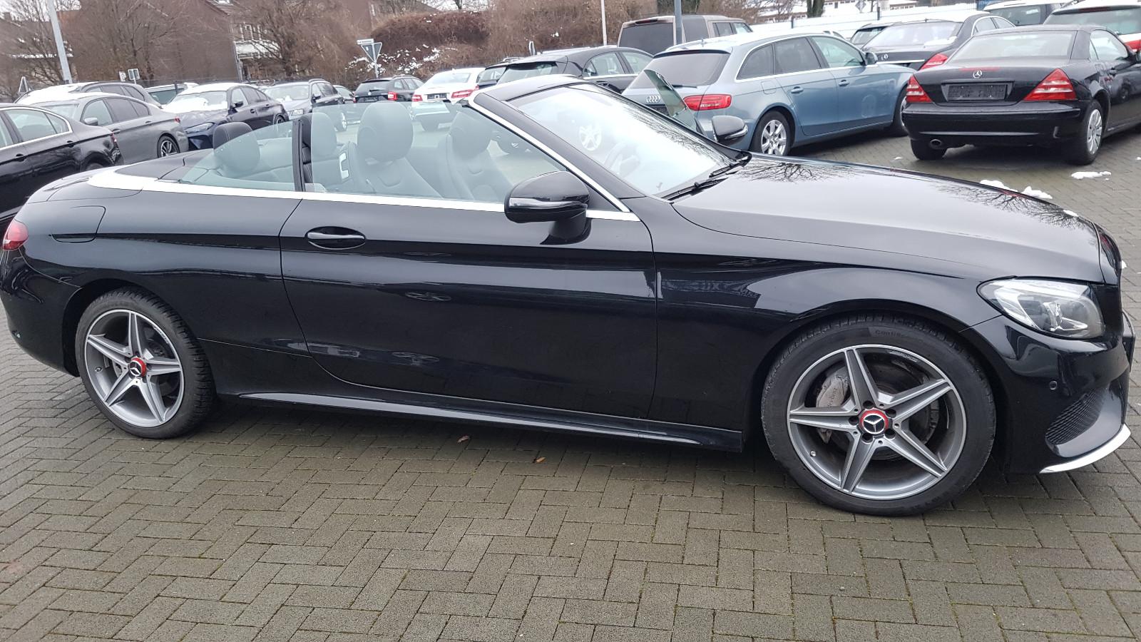 Mercedes-Benz C 180 Cabrio,AMG LINE,LEDER,KLIMA,NAVI,TGEMPOMAT
