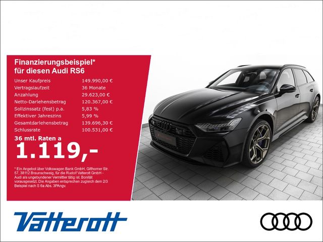 Audi RS6 Avant performance Keramic AHK HUD Laser Pano