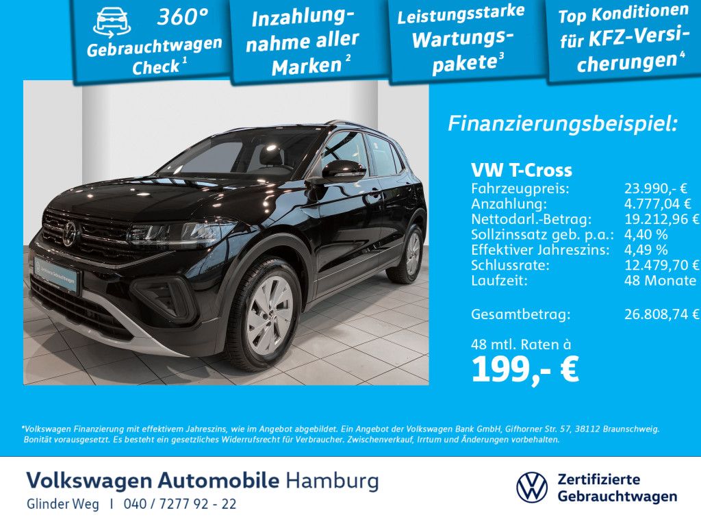 Volkswagen T-Cross 1.0 TSI Life Ganzjahresreifen AppConnect
