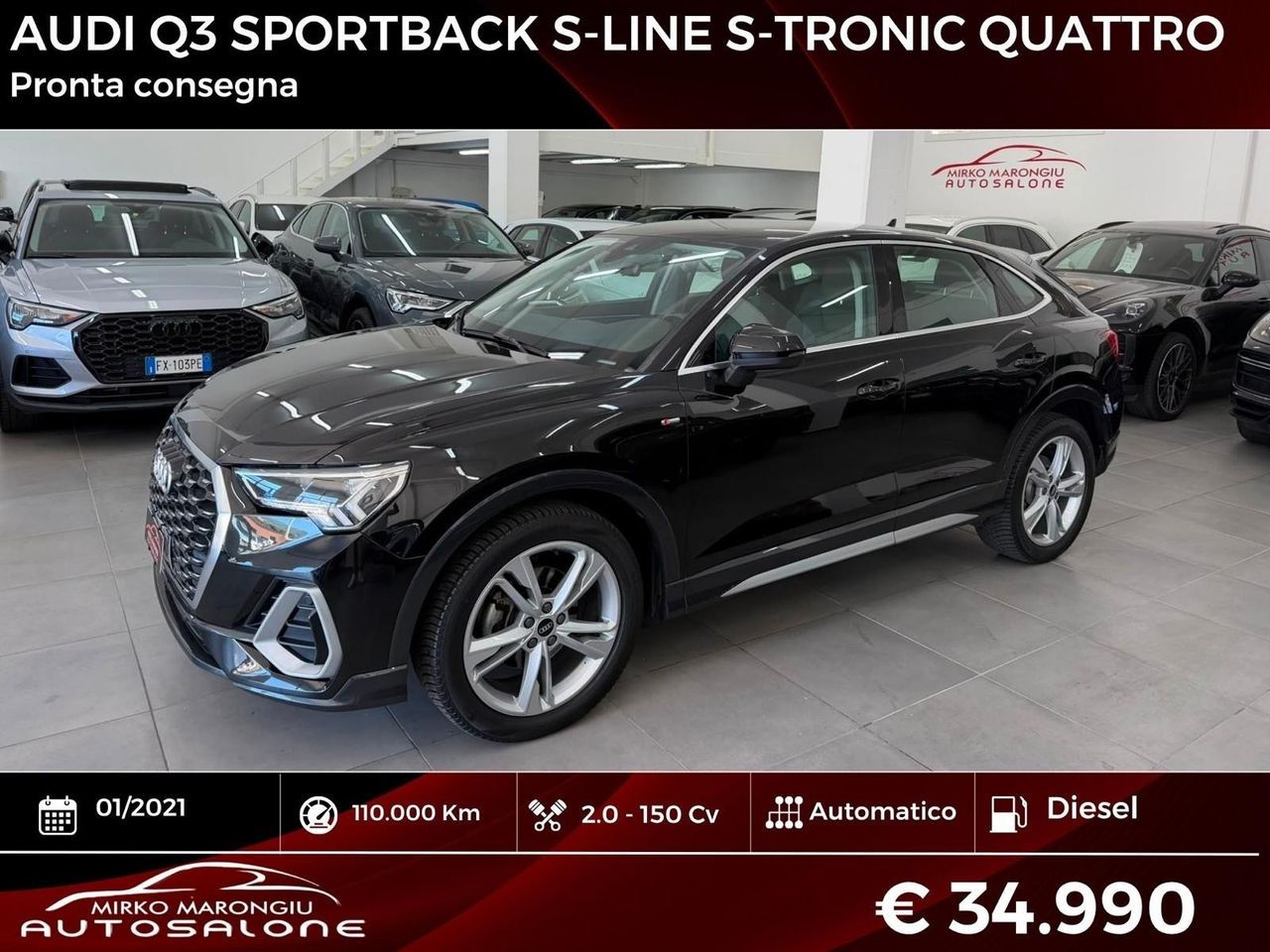 Audi Q3 SPB 35 quattro S line edition FINANZIABI