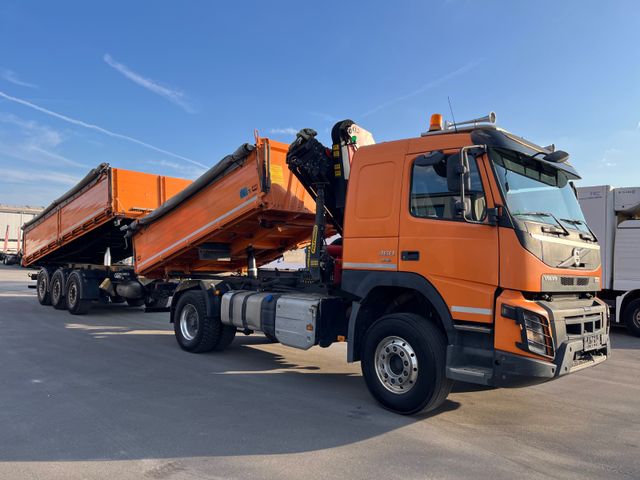 Volvo FMX460 KipperKranFunk 5fach hydr Alufelgen