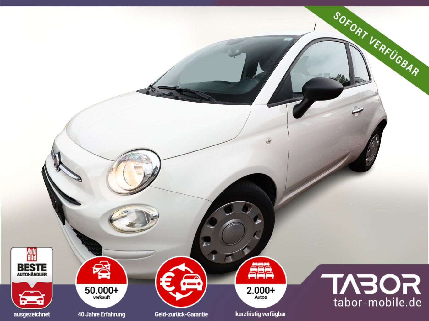 Fiat 500 1.0 Hybrid 70 S&S Ucon MFL DAB Klima