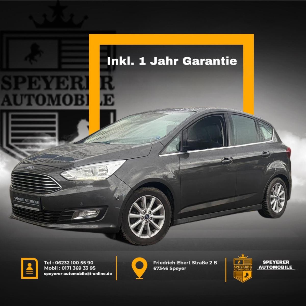 Ford C-Max C-MAX Titanium|NAVI|AHK|SHZ|AUTOMATIK|PANO