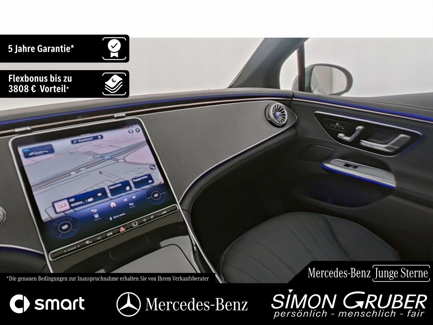 Fahrzeugabbildung Mercedes-Benz EQE 300 AMG Pano Airmatic Leder DigiLight Ambi+