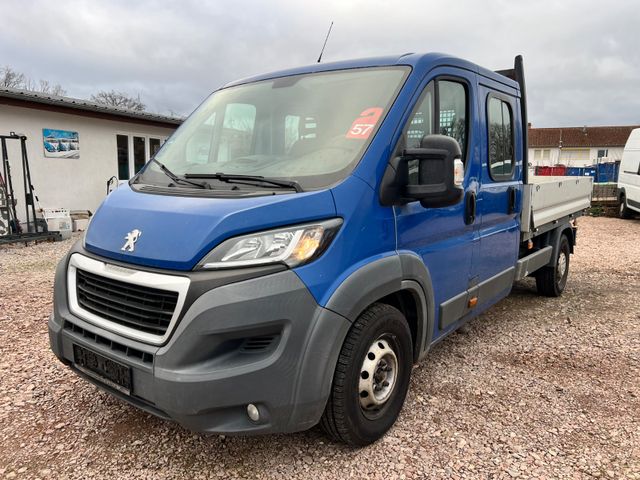 Peugeot Boxer Pritsche DoKa. L3 BlueHDi 160 7Sitze*Navi