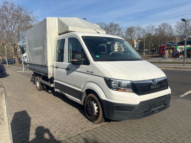 MAN TGE 5T Pritsche DoKa Lang Klima 4x2 Lang CRAFTER