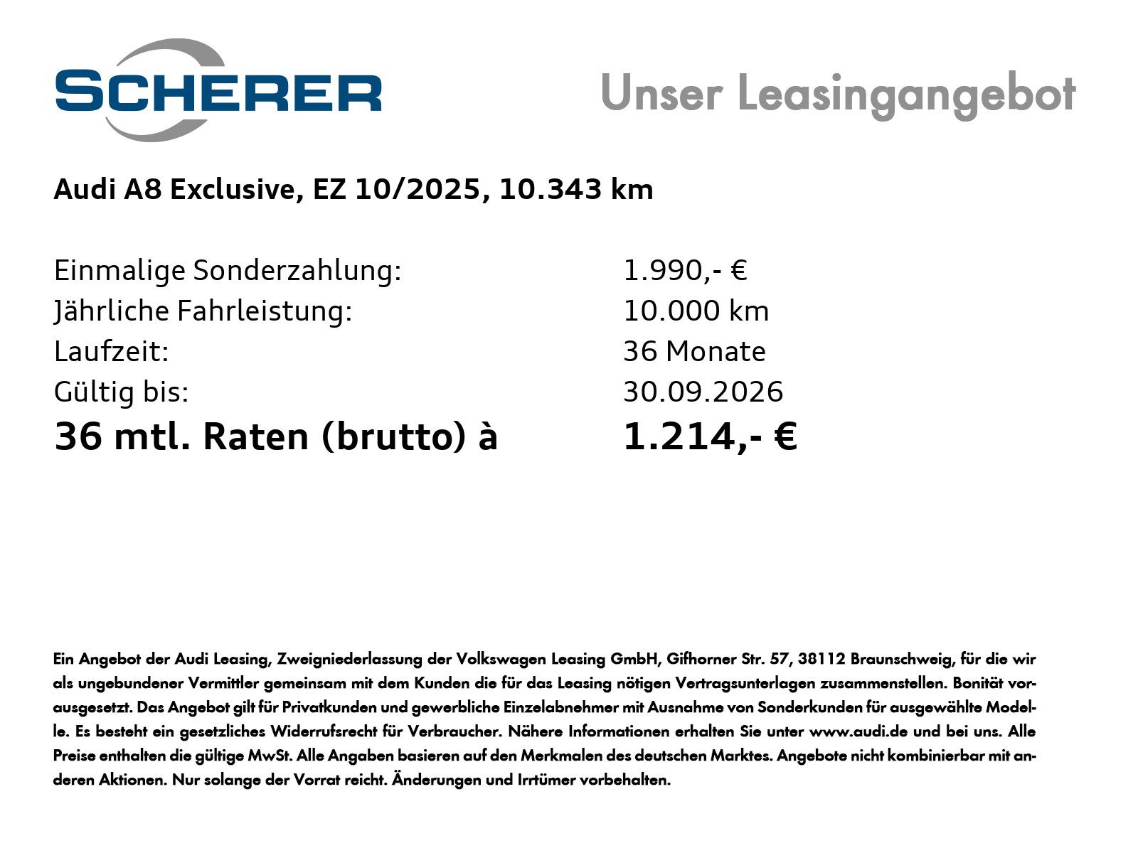 Audi A8 - Bild 2