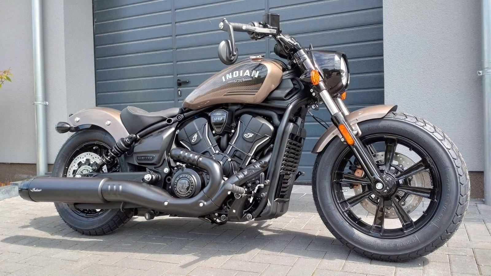 Indian SCOUT BOBBER Lim+Tech  BlackSmoke auch verfügbar