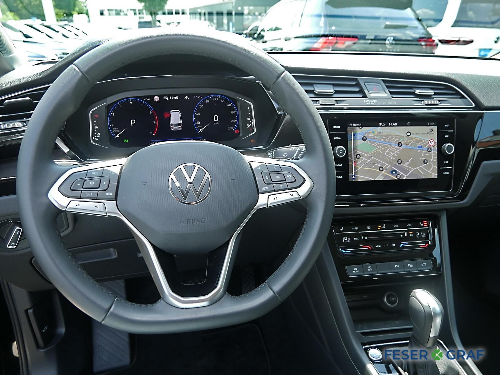Volkswagen Touran 1.5 TSI Highl. DSG 7Si AHK LED Navi RüKa, миниатюра 4