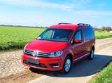 Volkswagen Caddy Maxi 2.0 TDI - rote Volkswagen Caddy Maxi
