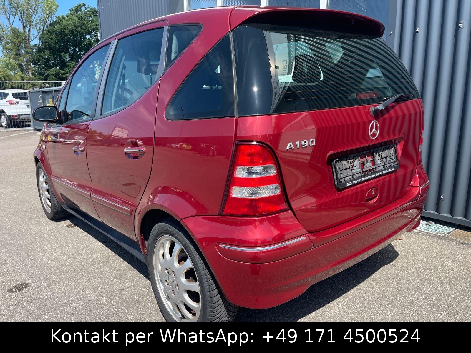 Mercedes-Benz A 190 ELEGANCE*Klima*Automatik*TÜV NEU