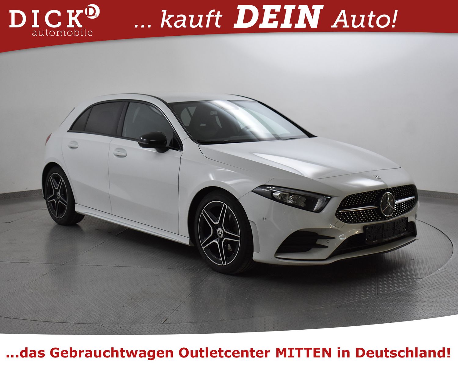 Fahrzeugabbildung Mercedes-Benz A 200d 8G 2X AMG Line NIGHT+BURMES+LED+KAMER+18"