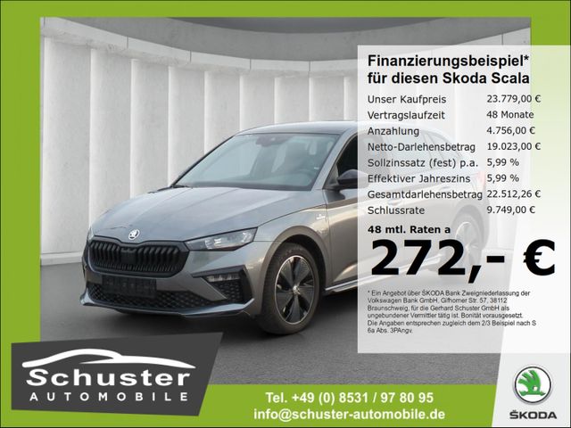 Skoda Scala Monte Carlo TSI*Matrix-LED ACC Panodach