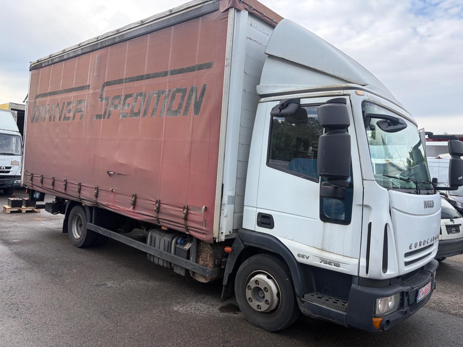 Iveco Euro Cargo ML 75E18/P Ladebordwand
