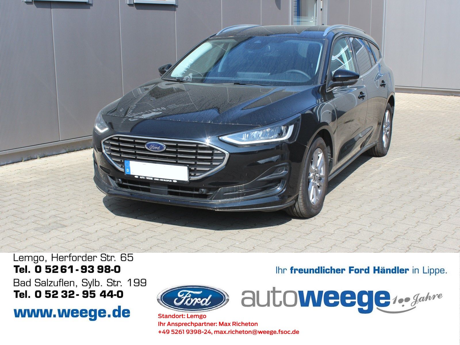 Fahrzeugabbildung Ford Focus Titanium X 1,5 EcoBlue