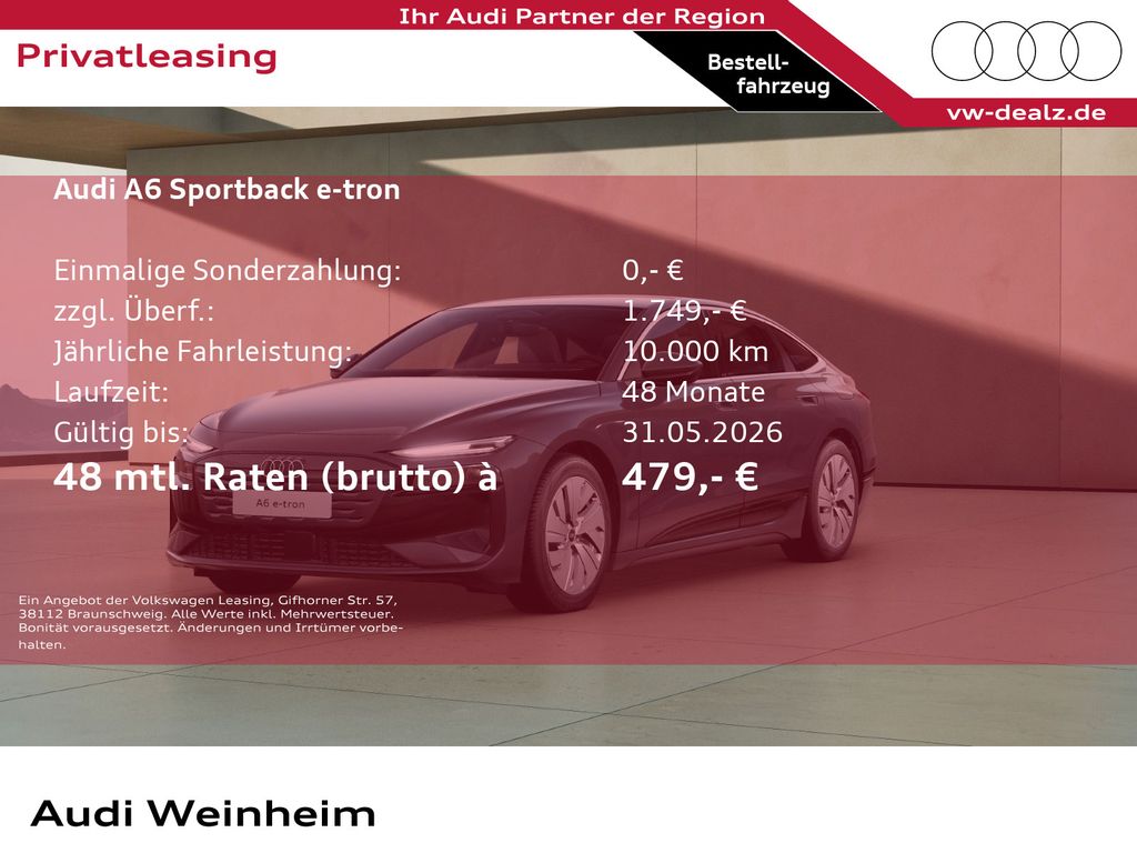 Angebot ansehen Audi A6 e-tron