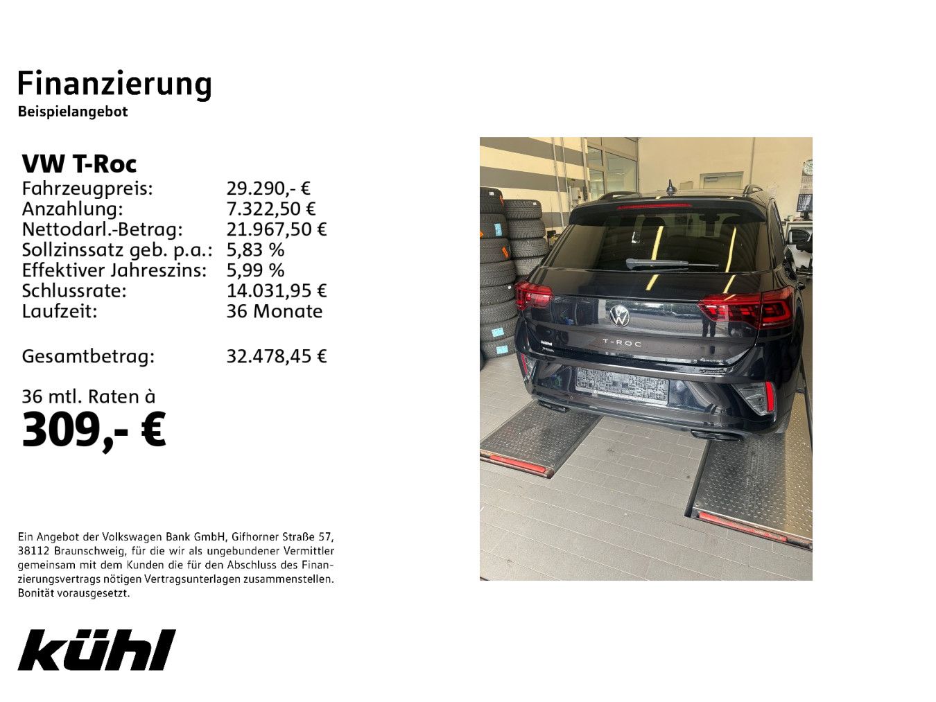 Volkswagen T-Roc 2.0 TSI DSG 4M R-Line Navi AHK Pano Black foto 2