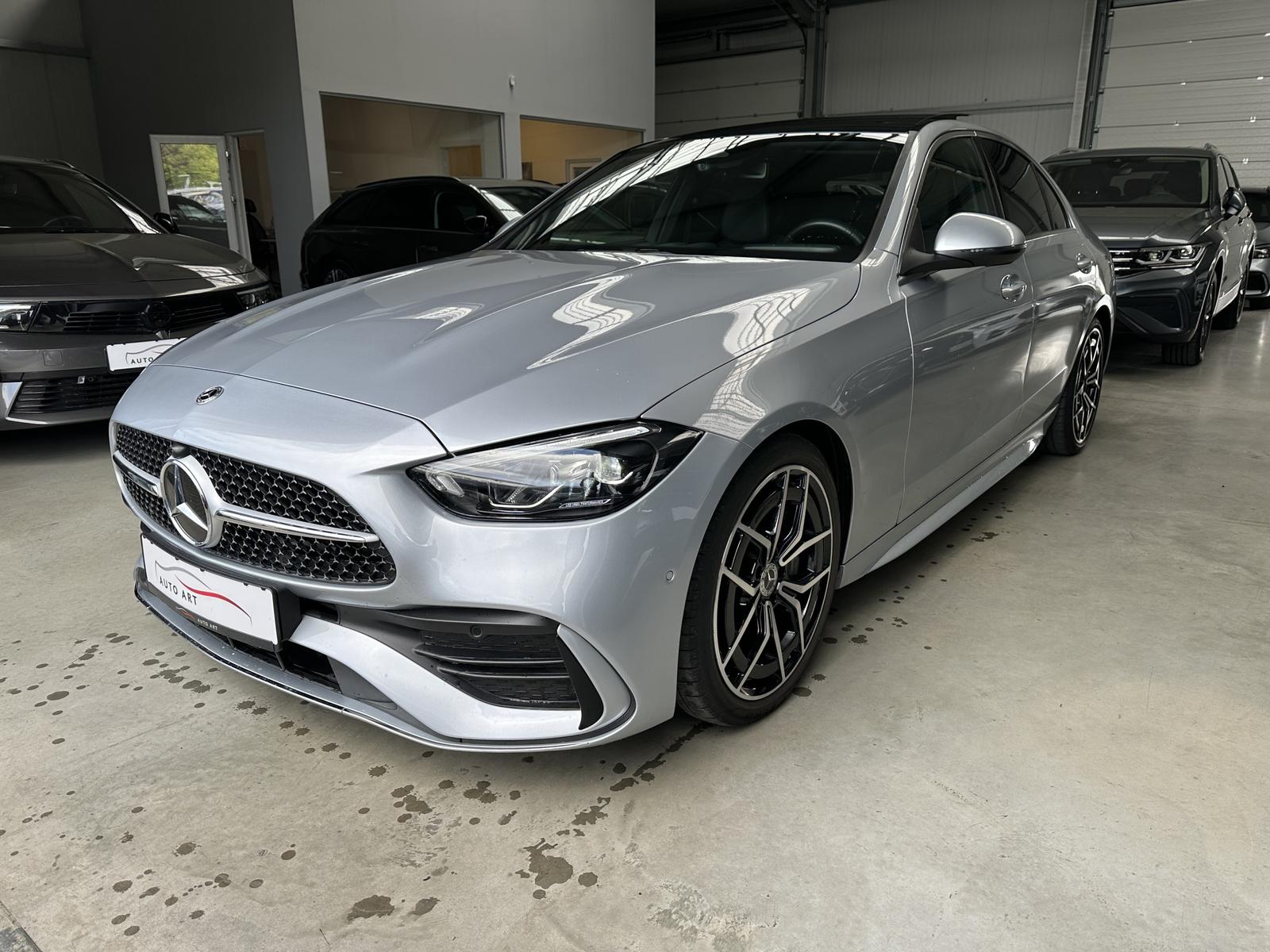 Mercedes-Benz C 200d AMG Navi LED Pano AHK Sound