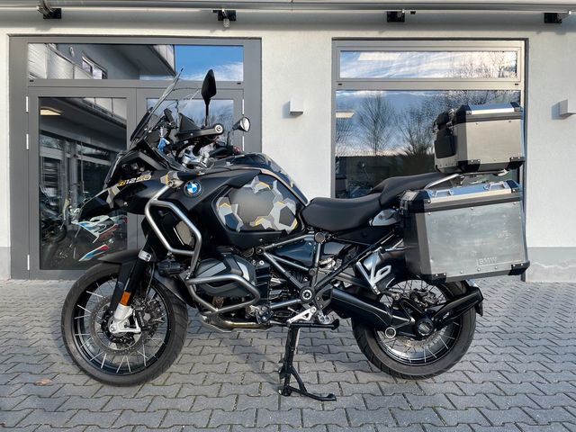 BMW R 1250 GS Adventure Triple Black Koffer Topcase