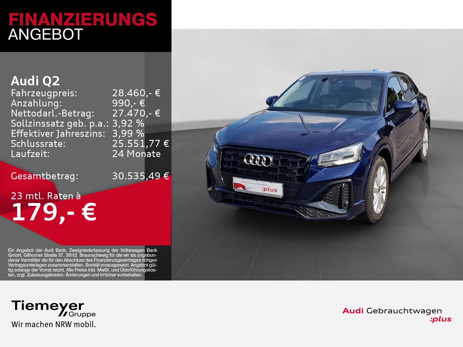 Audi Q2 35 TFSI S LINE LEDER eKLAPPE NAVI OPS