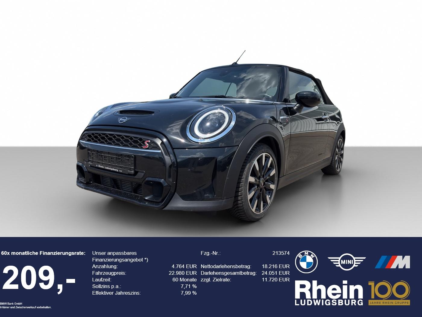 MINI Cooper S Cabrio LED Navi DrivAs