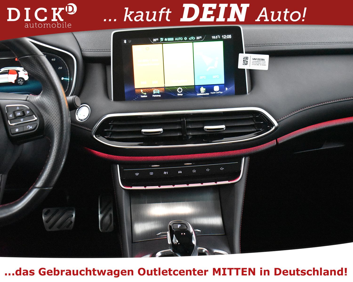 MG EHS PHEV 1.5 T-GDI Luxury  LED+PANO+ACC+SHZ+360° - Image 20