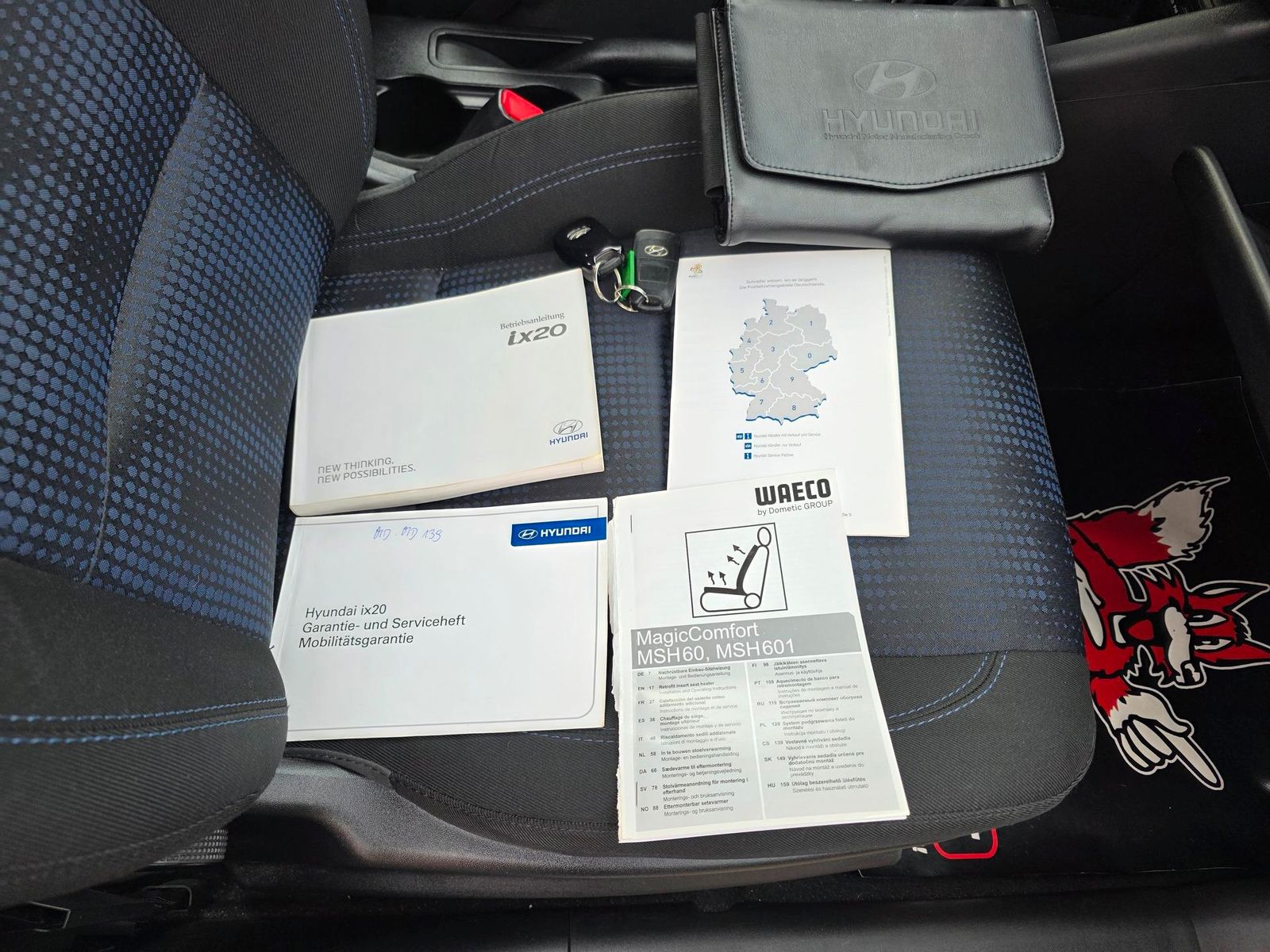 Fahrzeugabbildung Hyundai ix20 1.4/Klima/Ahk/guter Zustand