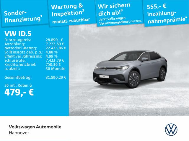 Volkswagen ID.5 Pro Performance Navi AHK IQ.LIGHT ACC Kamer