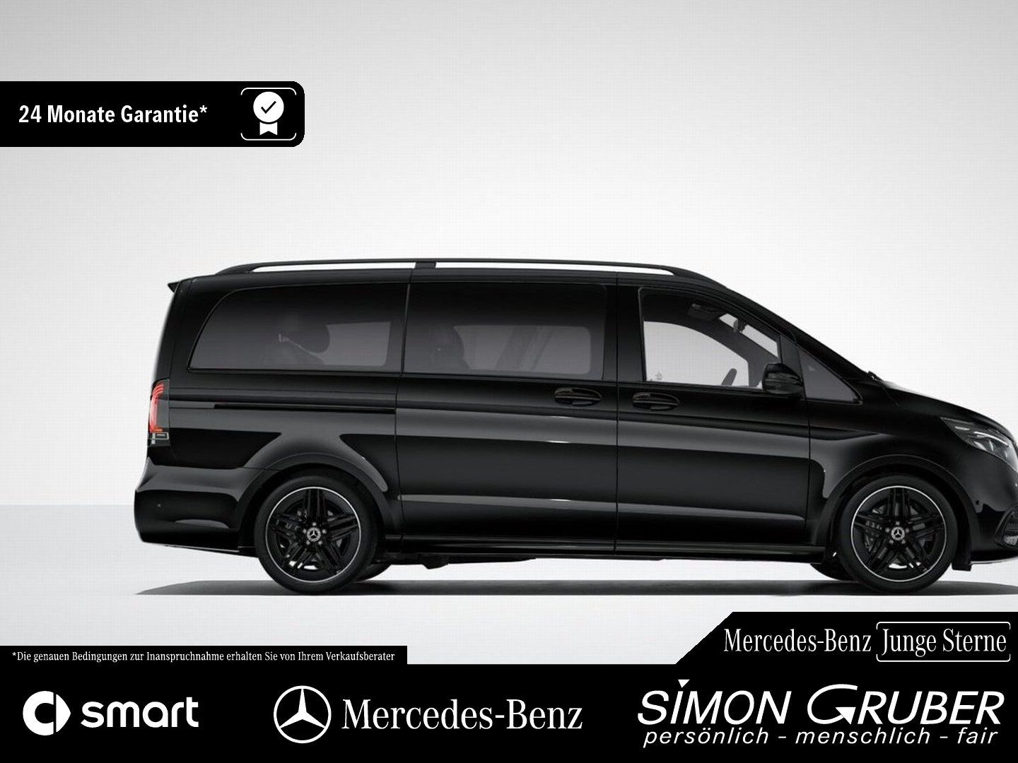 Fahrzeugabbildung Mercedes-Benz V 300 d 4M Ava L AMG Night Airmatic Tisch 7Sitze