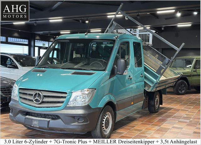 Mercedes-Benz Sprinter 319 V6 Doka 3-Seiten-Kipper AC AHK-3,5t