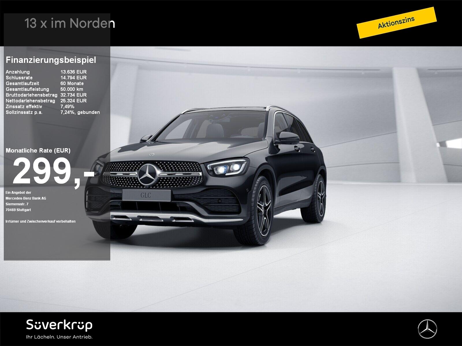 Mercedes-Benz GLC 300 d 4M AMG MULTI 360 AHK KAMERA PANO SPUR