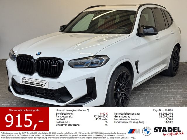 BMW X3 M Competition Navi.Laser.HuD.ACC.360°.Pano