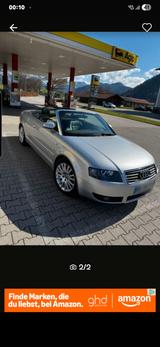 Audi Cabriolet - silberne Audi Cabriolet
