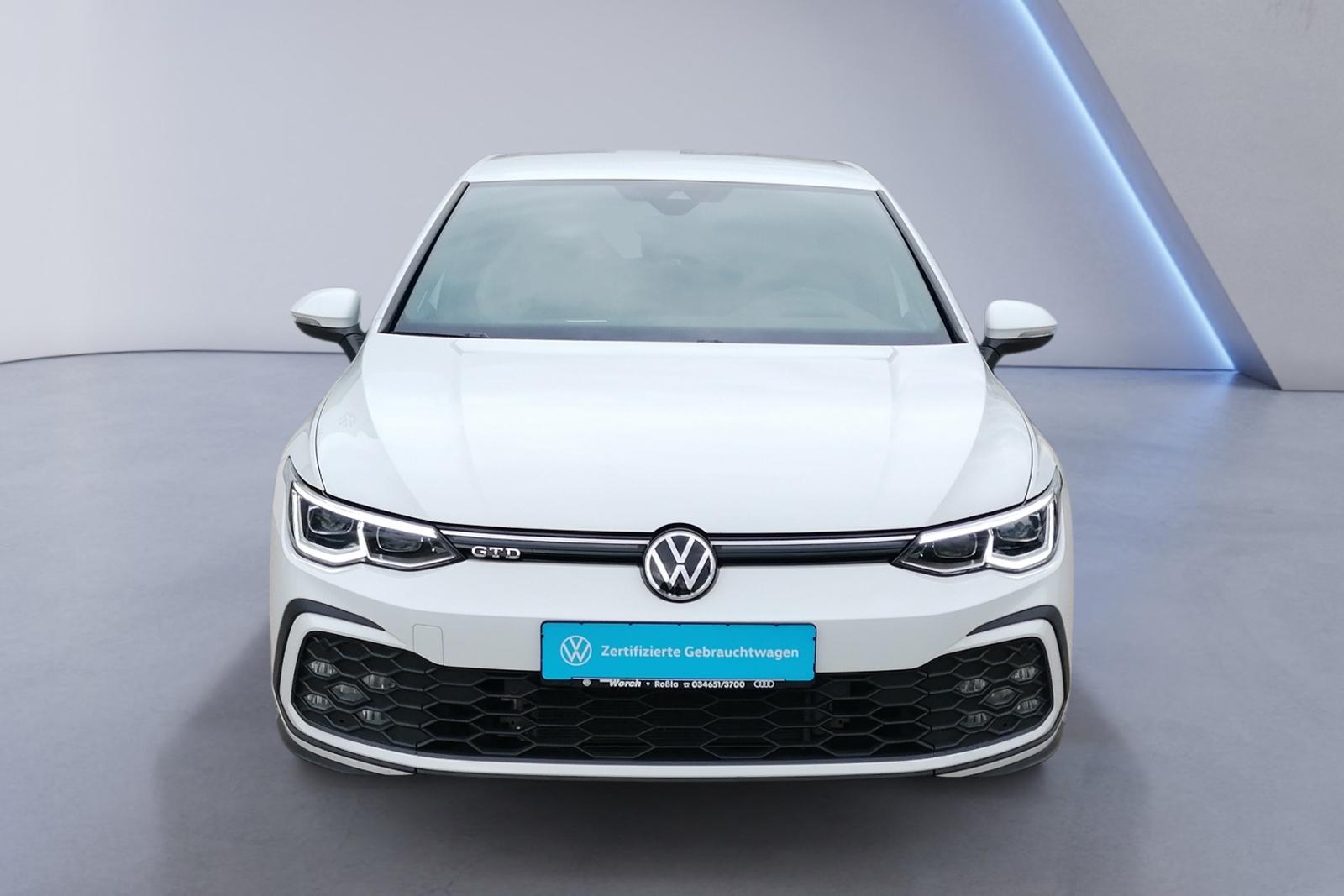 Volkswagen Golf VIII GTD 2.0 TDI DSG AHK+LEDER+STHZ+DCC+, миниатюра 8