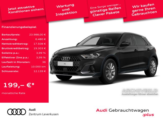 Audi A1 allstreet 1.0 25 TFSI PORT NAVI SHZ PDC KLIMA