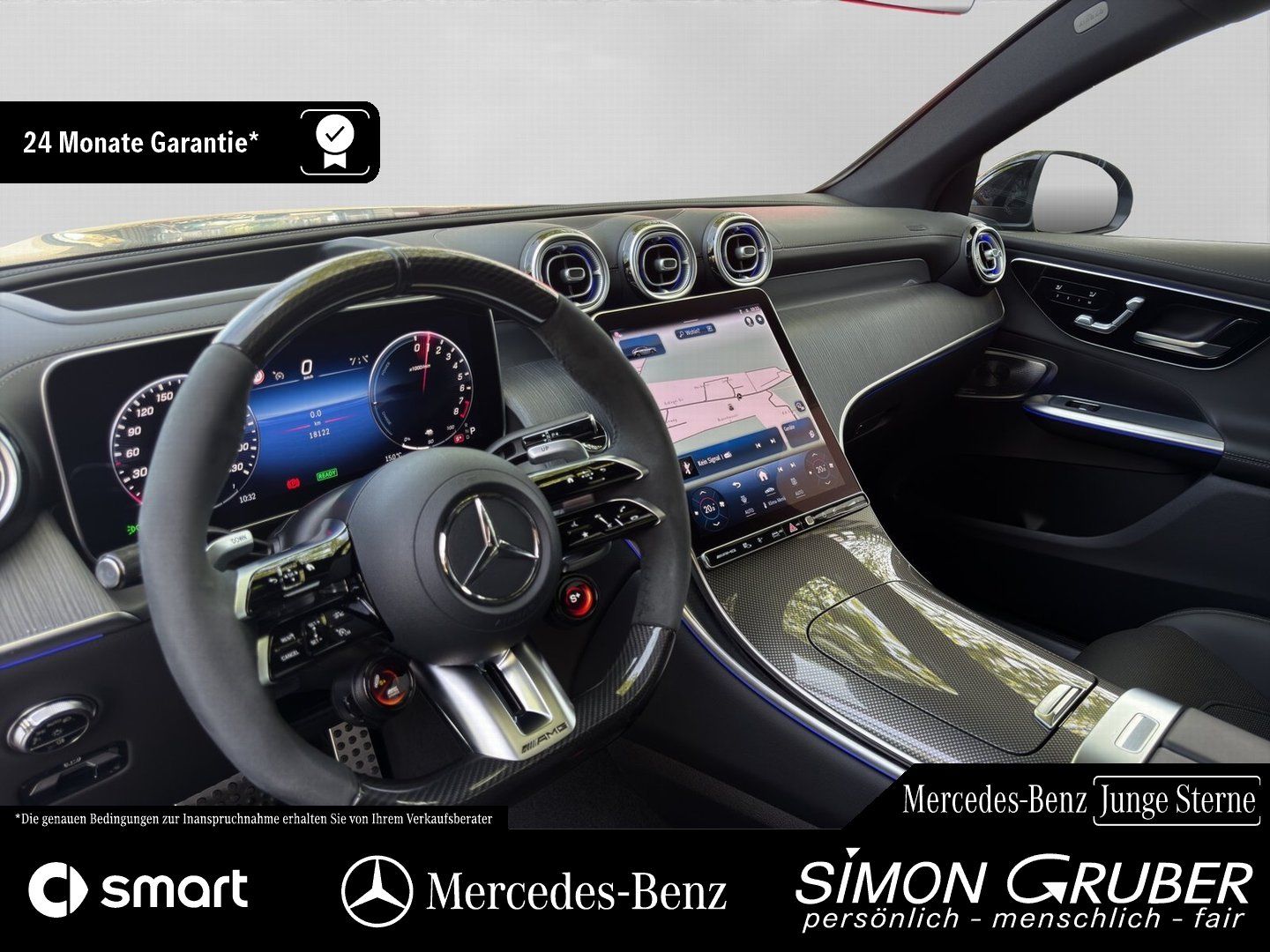 Fahrzeugabbildung Mercedes-Benz GLC 63 S E Perfo Coupe Active Ride Carbon magno
