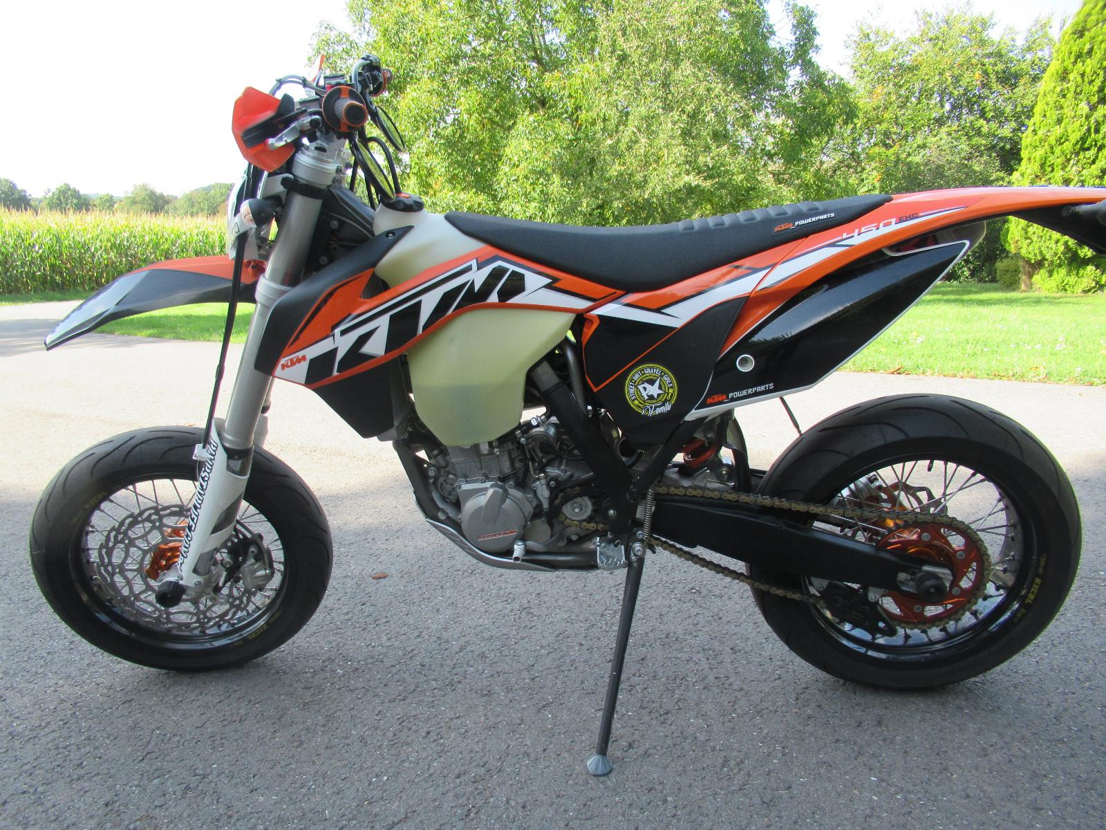 KTM 450 EXC-F SUPERMOTO