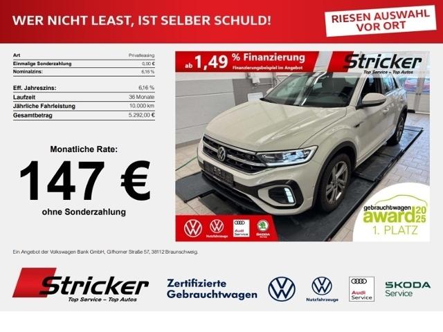 Volkswagen T-Roc R-Line 1.0TSI 147,-ohne Anzahlung Sitzh. A
