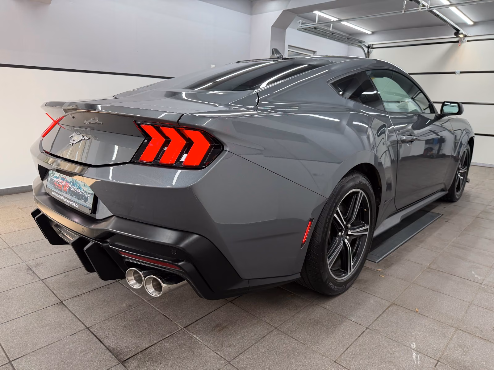 Ford Mustang Eco 2.3 Carbonized Grey/Duplex AGA/Perfo, миниатюра 8