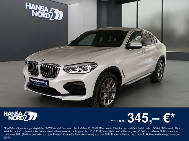 BMW X4 xDrive20d xLine LED NAVI HUD ACC AHK SHZ 19"